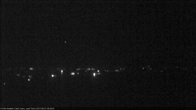 Lake Travis webcam, June 20, 2017 12:00 AM CT