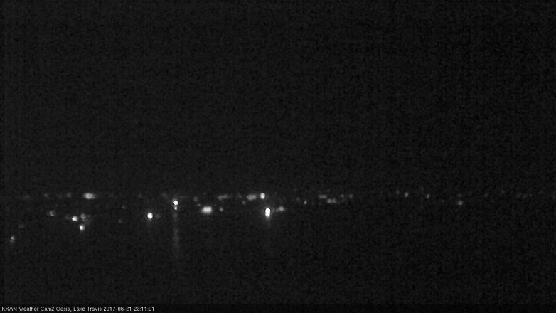 Lake Travis webcam, June 21, 2017 10:35 PM CT