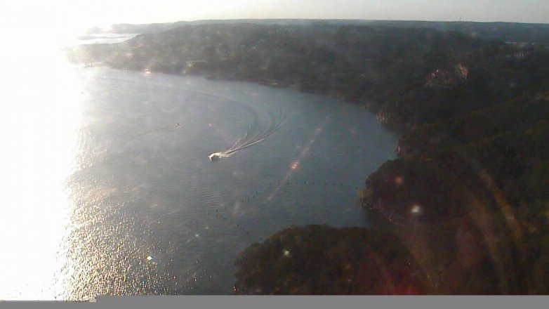 Lake Travis webcam, June 22, 2017 7:10 PM CT
