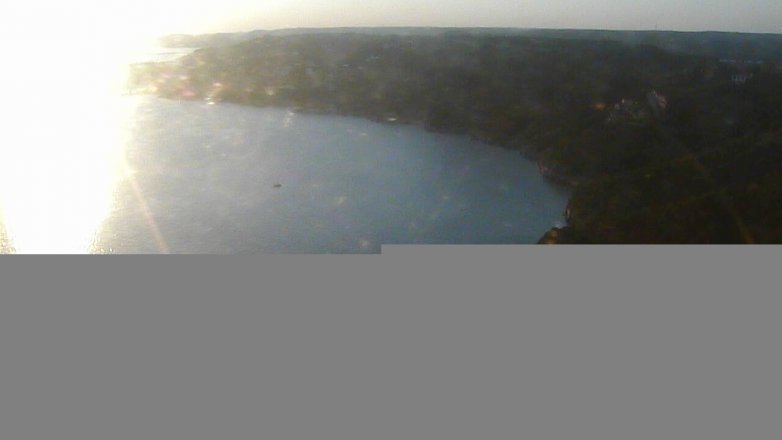 Lake Travis webcam, June 22, 2017 7:30 PM CT