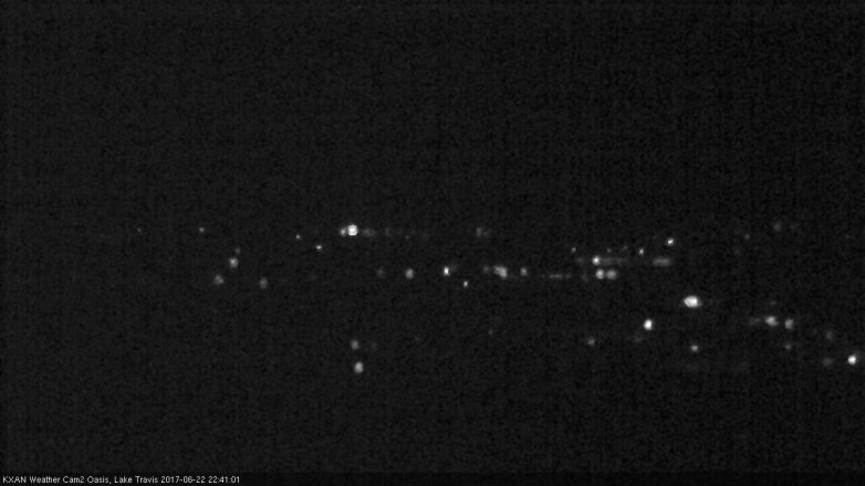 Lake Travis webcam, June 22, 2017 9:55 PM CT