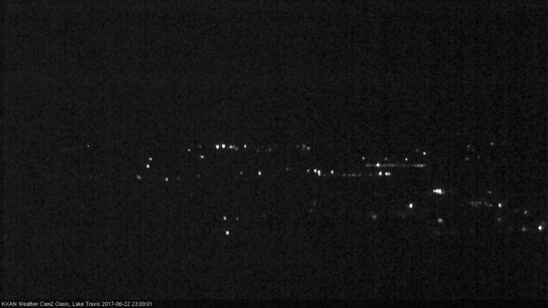Lake Travis webcam, June 22, 2017 10:35 PM CT