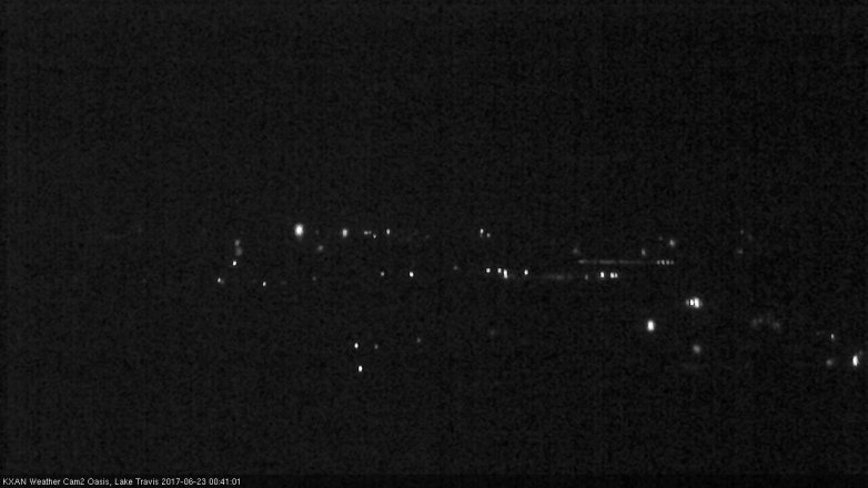 Lake Travis webcam, June 22, 2017 11:55 PM CT