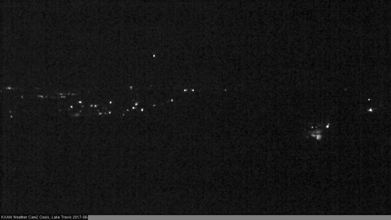 Lake Travis webcam, June 23, 2017 10:15 PM CT