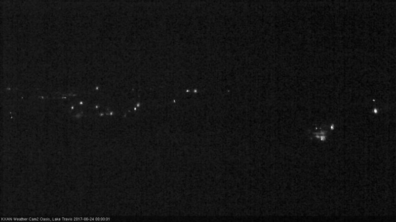 Lake Travis webcam, June 23, 2017 11:15 PM CT