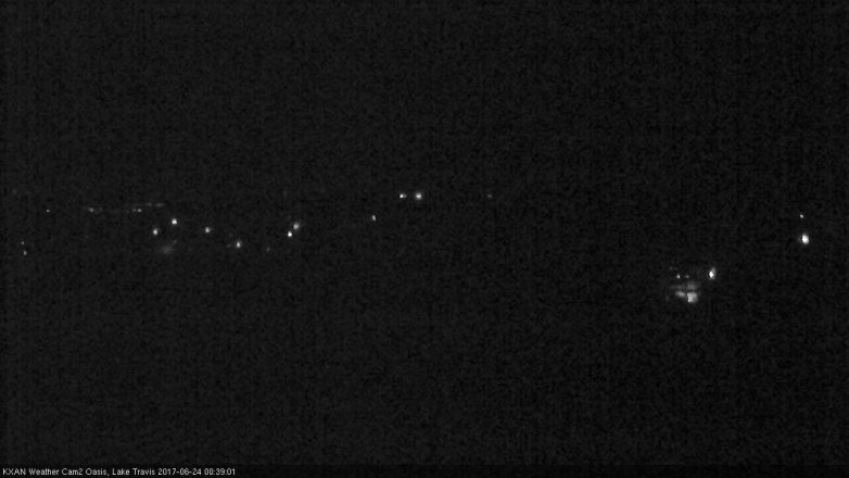 Lake Travis webcam, June 23, 2017 12:00 AM CT
