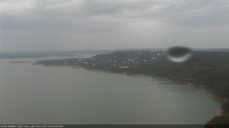 Lake Travis webcam, June 24, 2017 9:05 AM CT
