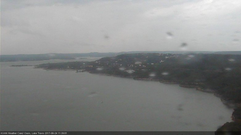 Lake Travis webcam, June 24, 2017 10:50 AM CT