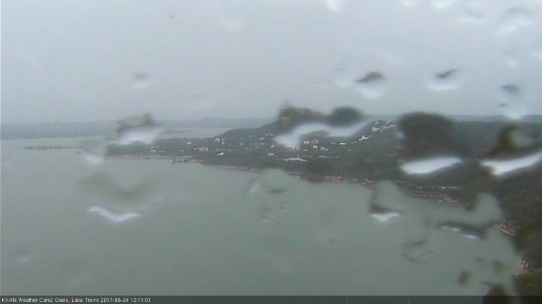 Lake Travis webcam, June 24, 2017 11:40 AM CT