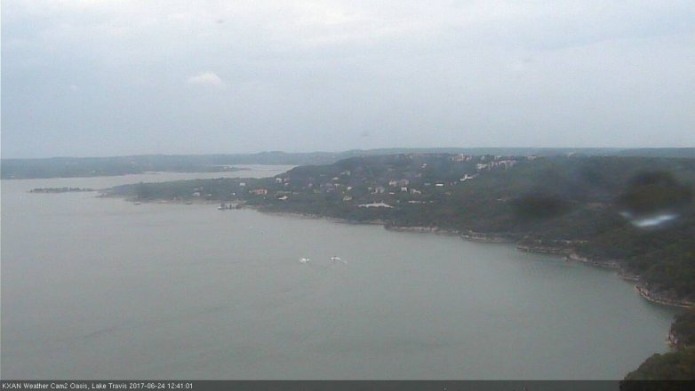 Lake Travis webcam, June 24, 2017 11:55 AM CT