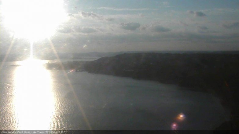 Lake Travis webcam, June 24, 2017 7:00 PM CT