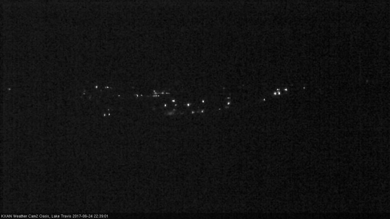 Lake Travis webcam, June 24, 2017 10:10 PM CT