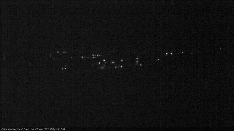 Lake Travis webcam, June 24, 2017 10:25 PM CT