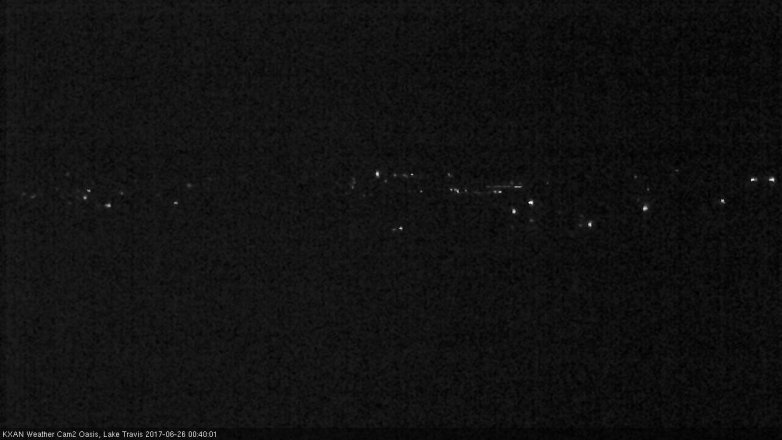 Lake Travis webcam, June 25, 2017 11:55 PM CT