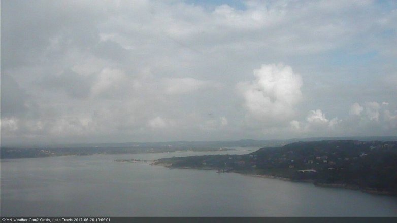 Lake Travis webcam, June 26, 2017 9:35 AM CT