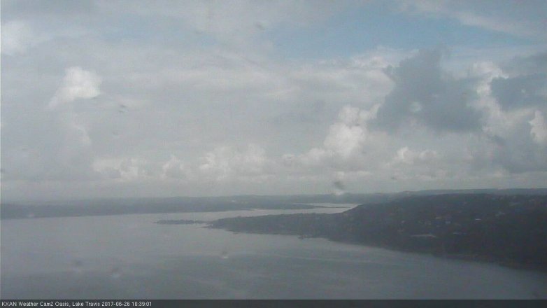 Lake Travis webcam, June 26, 2017 10:10 AM CT