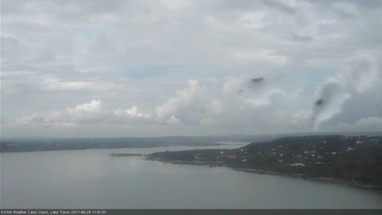 Lake Travis webcam, June 26, 2017 10:45 AM CT