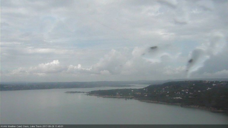 Lake Travis webcam, June 26, 2017 11:10 AM CT