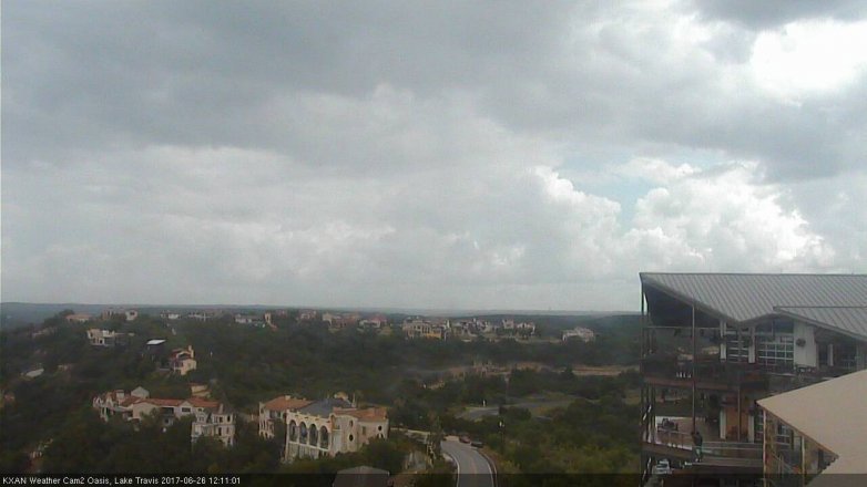 Lake Travis webcam, June 26, 2017 11:20 AM CT