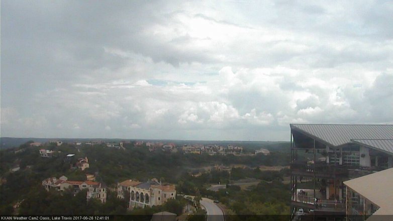 Lake Travis webcam, June 26, 2017 11:45 AM CT