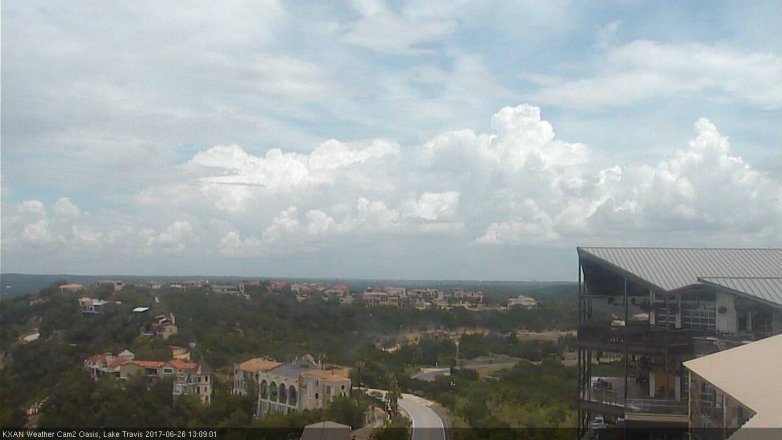 Lake Travis webcam, June 26, 2017 12:15 PM CT