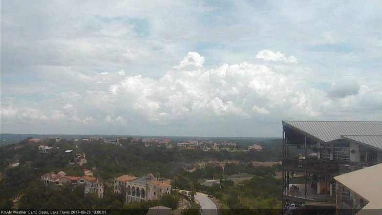 Lake Travis webcam, June 26, 2017 12:25 PM CT