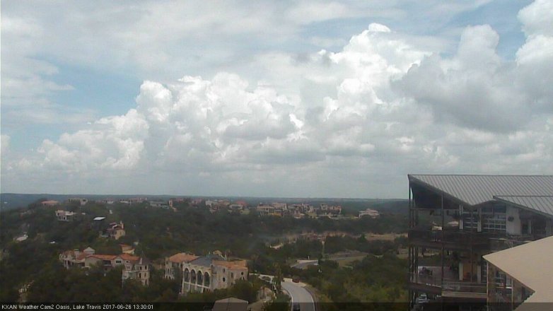 Lake Travis webcam, June 26, 2017 12:45 PM CT