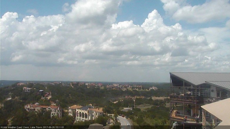 Lake Travis webcam, June 26, 2017 2:15 PM CT