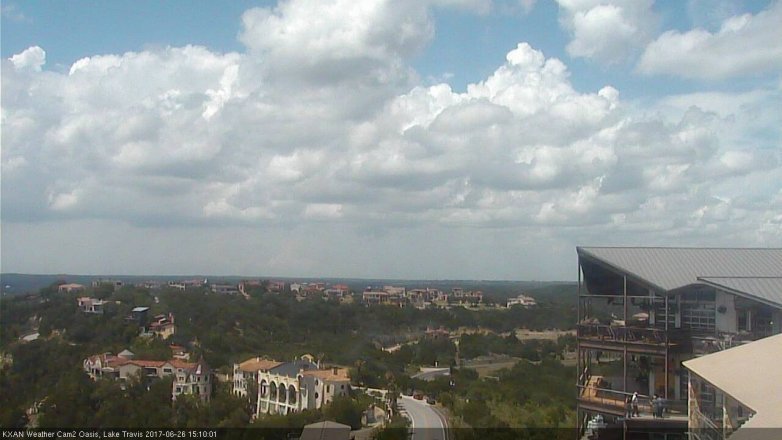 Lake Travis webcam, June 26, 2017 2:30 PM CT
