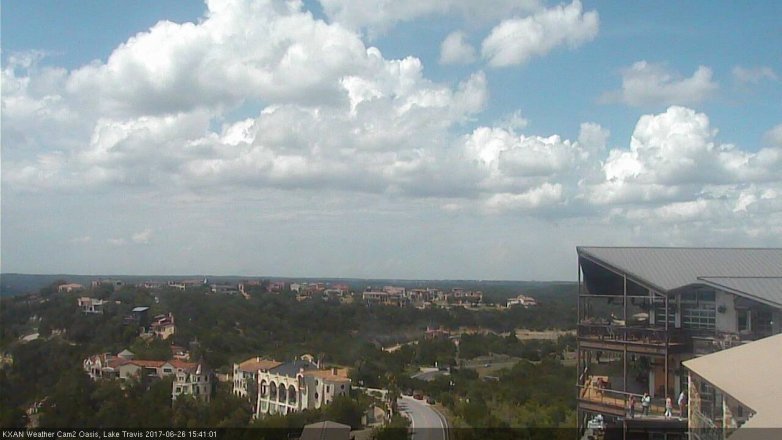 Lake Travis webcam, June 26, 2017 2:45 PM CT