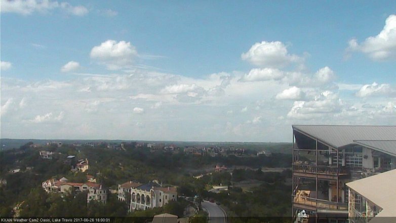 Lake Travis webcam, June 26, 2017 3:05 PM CT
