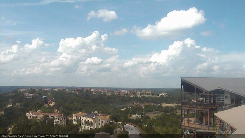 Lake Travis webcam, June 26, 2017 3:50 PM CT