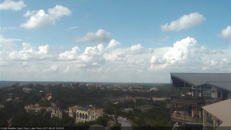 Lake Travis webcam, June 26, 2017 4:00 PM CT