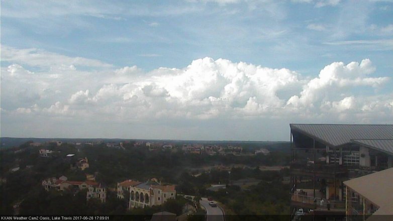 Lake Travis webcam, June 26, 2017 4:30 PM CT