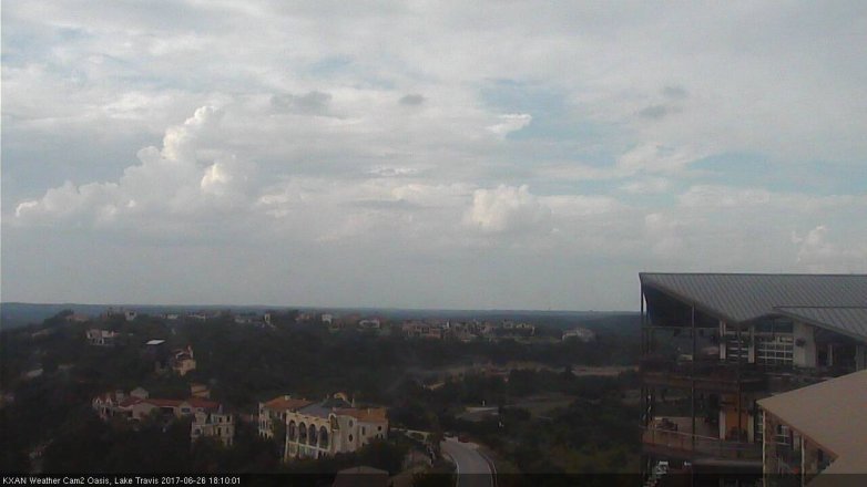 Lake Travis webcam, June 26, 2017 5:15 PM CT