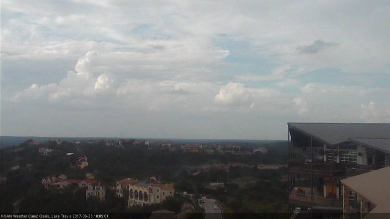 Lake Travis webcam, June 26, 2017 5:30 PM CT