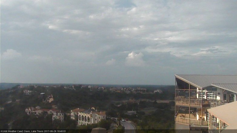 Lake Travis webcam, June 26, 2017 6:00 PM CT