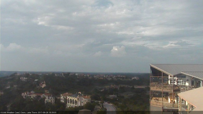 Lake Travis webcam, June 26, 2017 6:10 PM CT