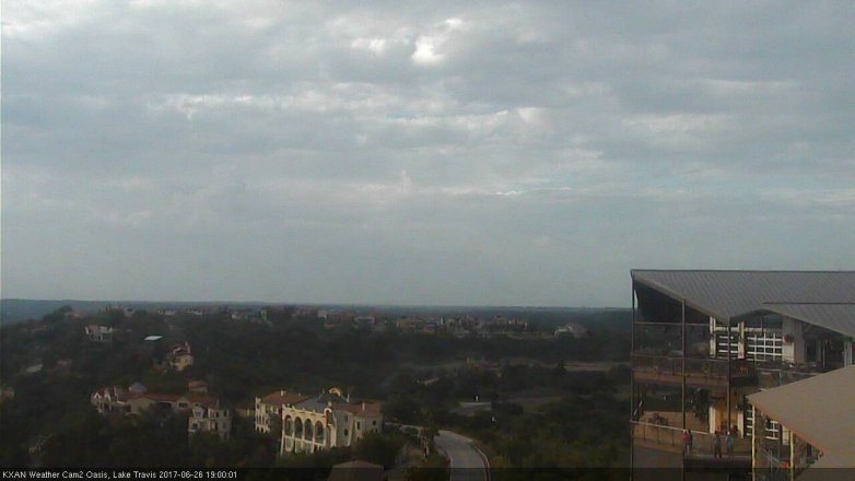 Lake Travis webcam, June 26, 2017 6:30 PM CT