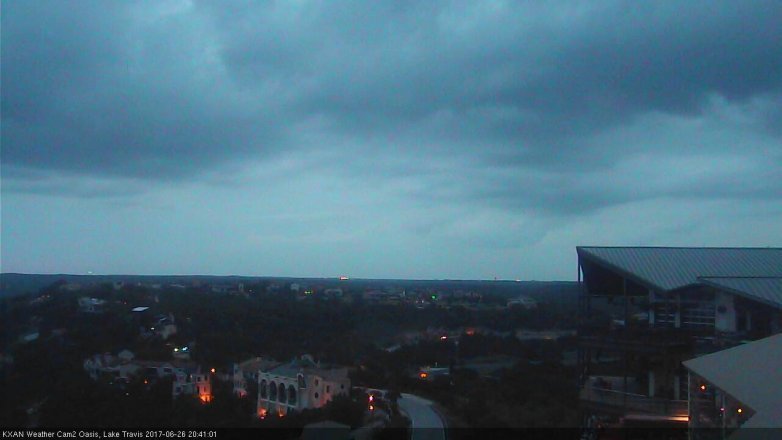 Lake Travis webcam, June 26, 2017 8:10 PM CT