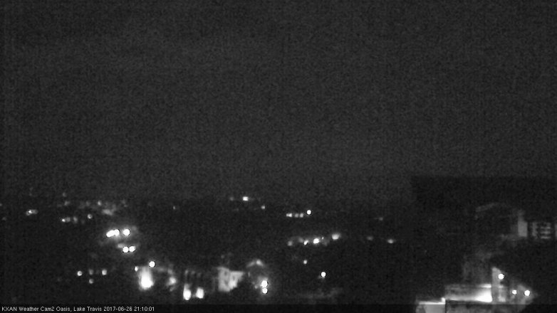 Lake Travis webcam, June 26, 2017 8:30 PM CT