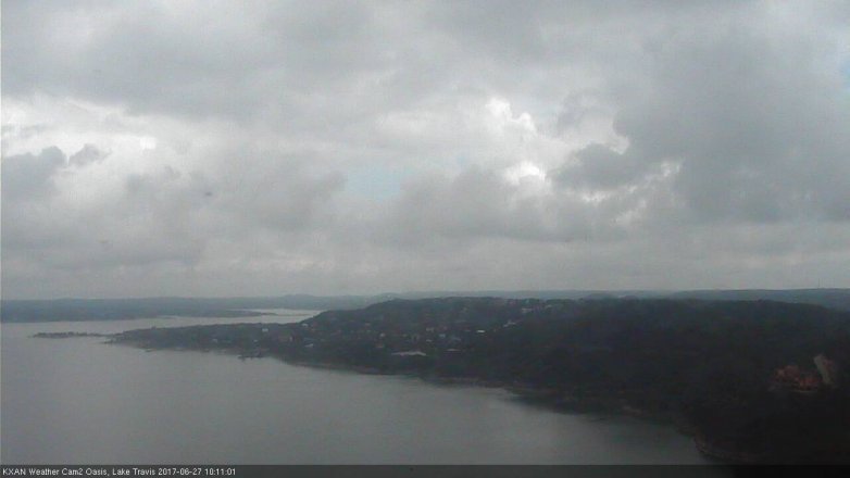 Lake Travis webcam, June 27, 2017 9:30 AM CT