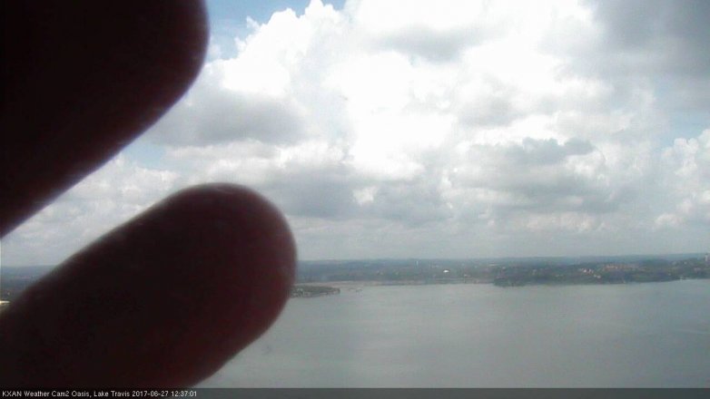 Lake Travis webcam, June 27, 2017 11:50 AM CT