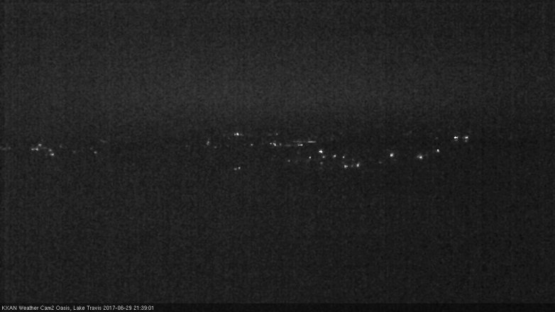 Lake Travis webcam, June 29, 2017 8:55 PM CT