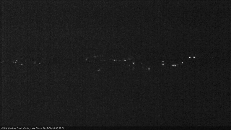 Lake Travis webcam, June 29, 2017 12:00 AM CT