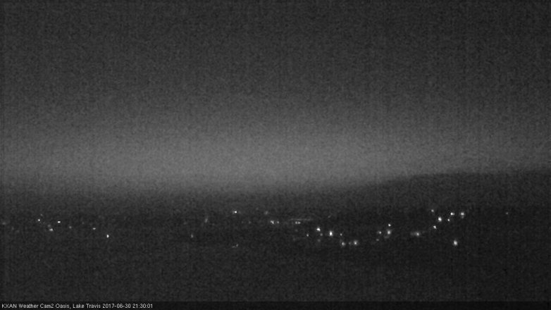 Lake Travis webcam, June 30, 2017 8:40 PM CT