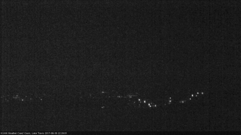 Lake Travis webcam, June 30, 2017 9:50 PM CT