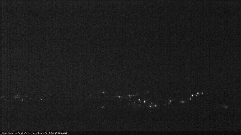 Lake Travis webcam, June 30, 2017 10:05 PM CT