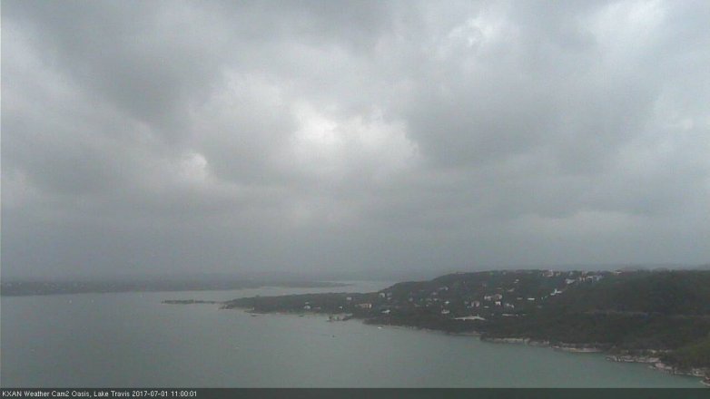 Lake Travis webcam, July 1, 2017 10:25 AM CT