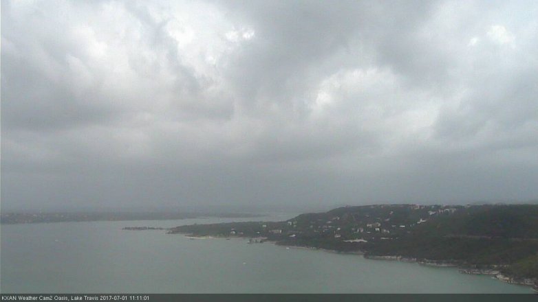 Lake Travis webcam, July 1, 2017 10:30 AM CT